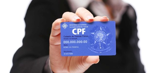 CPF único número de identificação