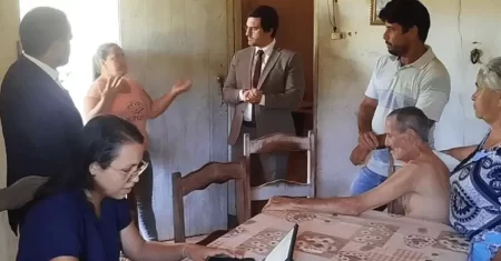 Juiz vai à zona rural para audiência com homem acamado: “acesso à Justiça”